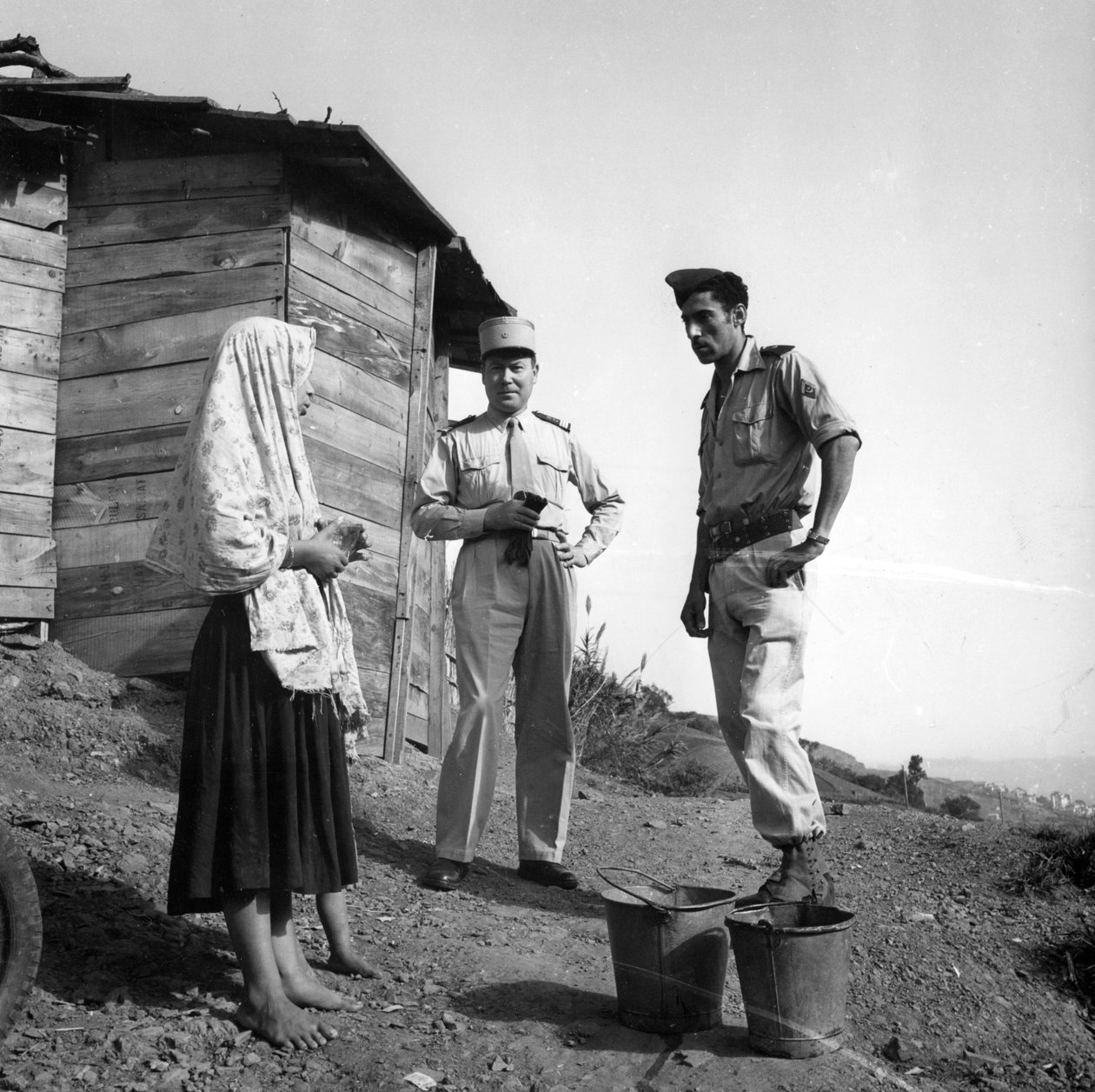 Algerije, 1957 door Unbekannt
