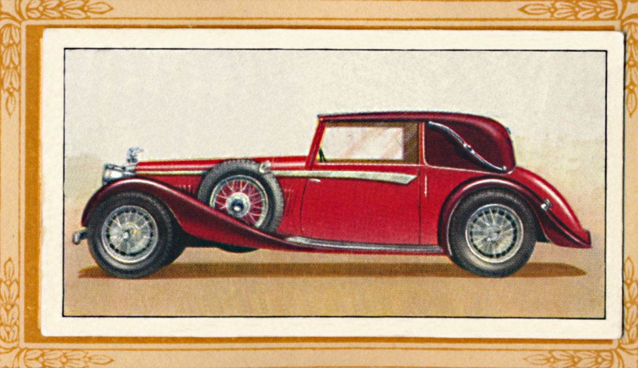 Alvis Speed 20 Drop-Head Coupé, ca. 1936 door Unbekannt