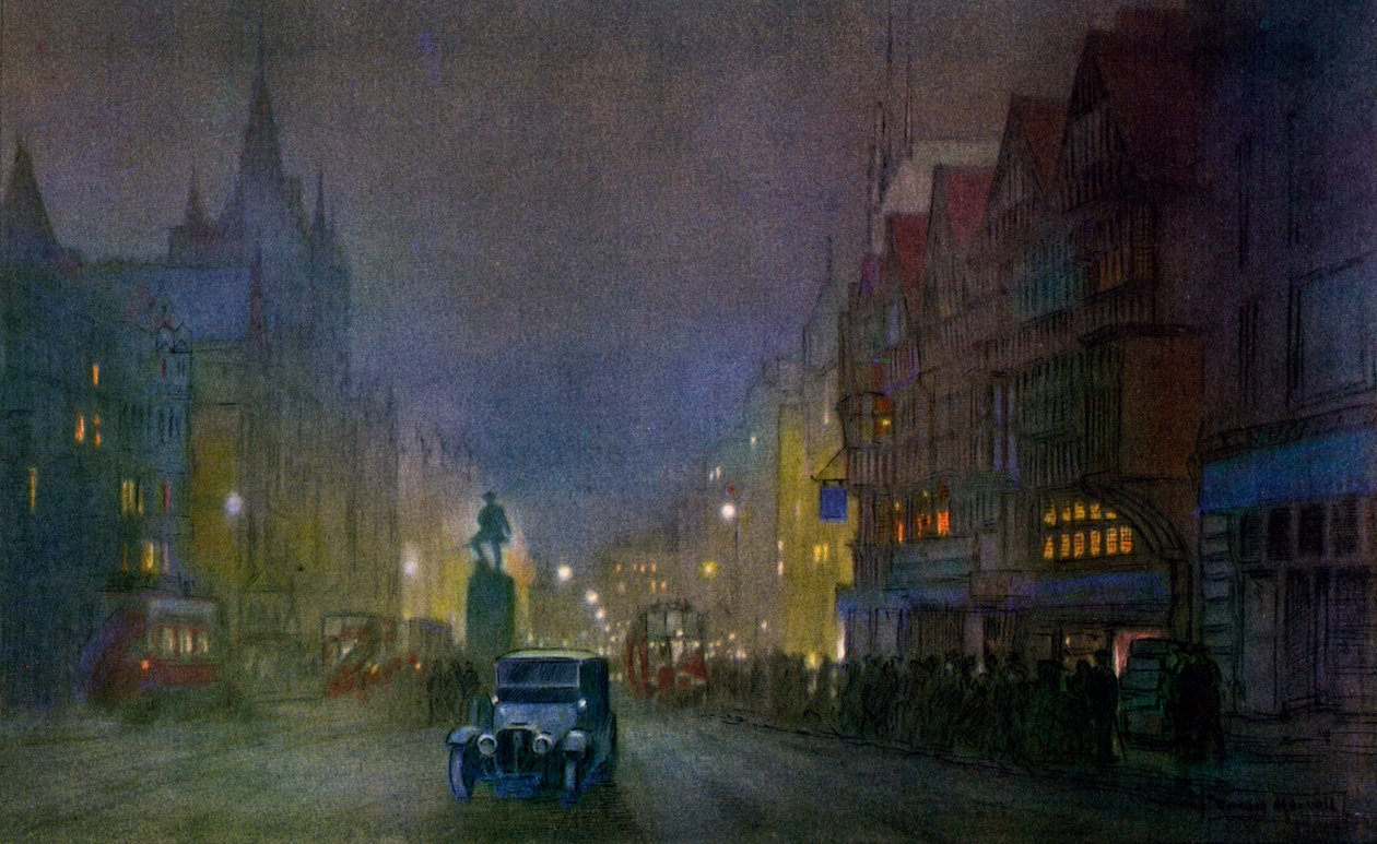 Oud en Modern in Holborn, ca. 1900-1940 door Unbekannt
