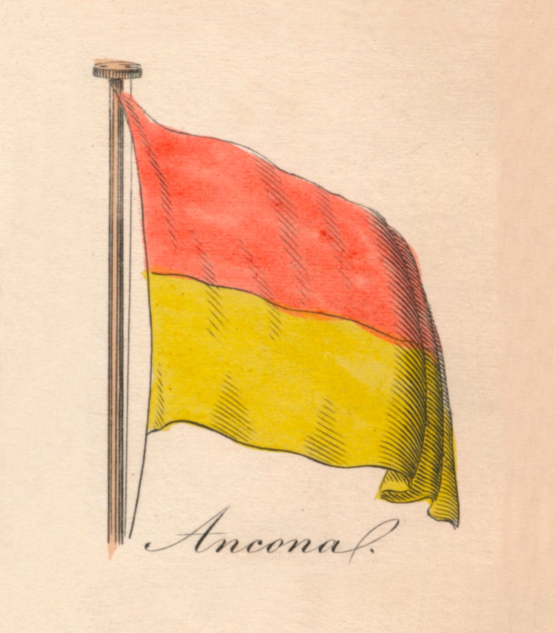 Ancona, 1838 door Unbekannt