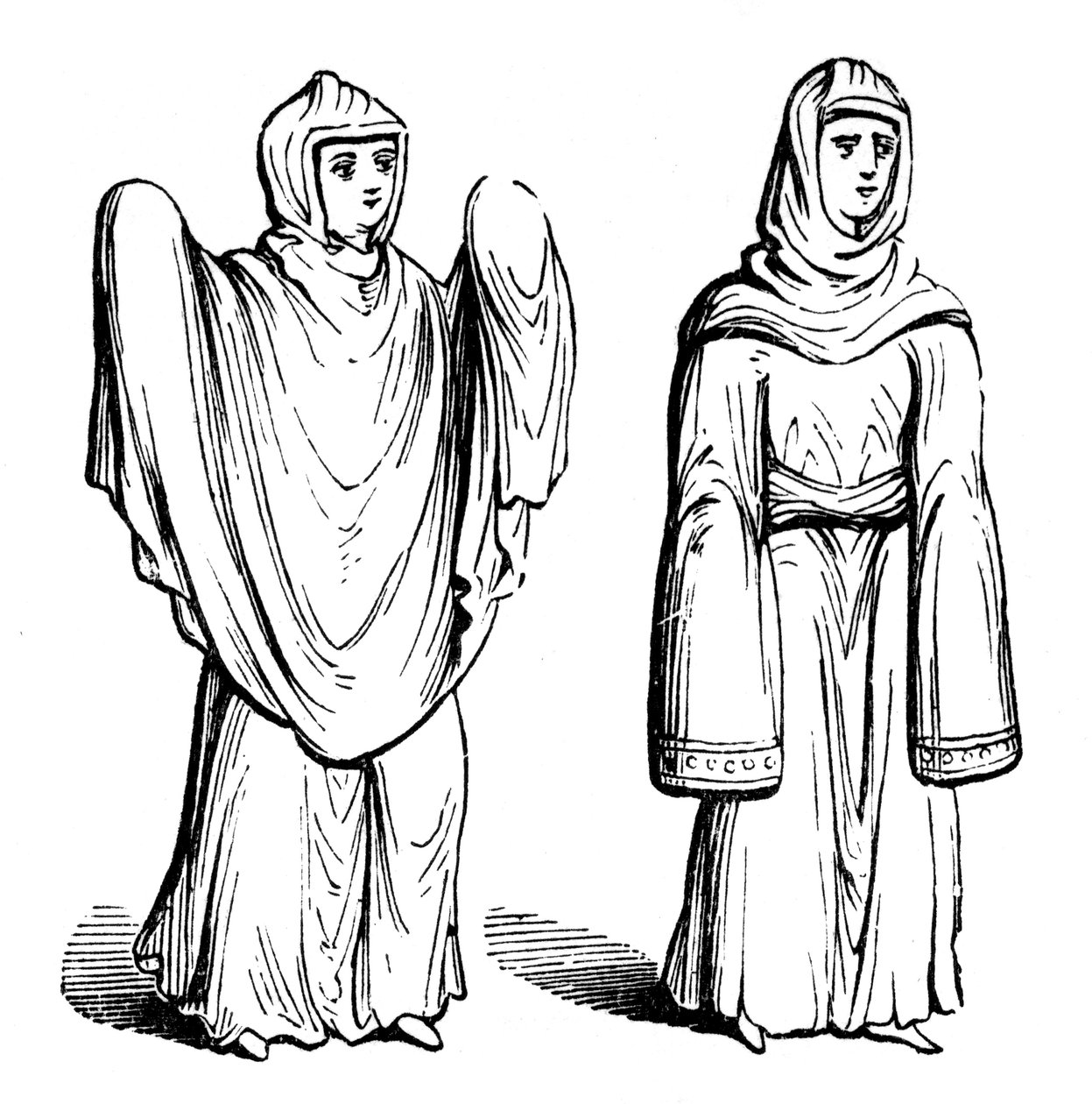Angelsaksische reismantels, 1910 door Unbekannt