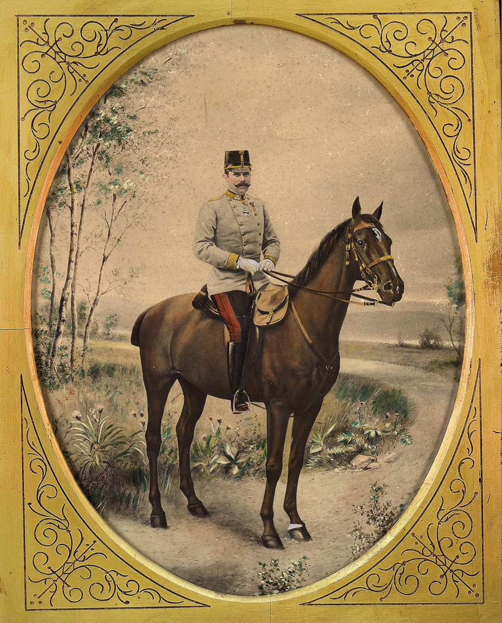 Aartshertog Franz Ferdinand van Oostenrijk, c. 1910 door Unbekannt