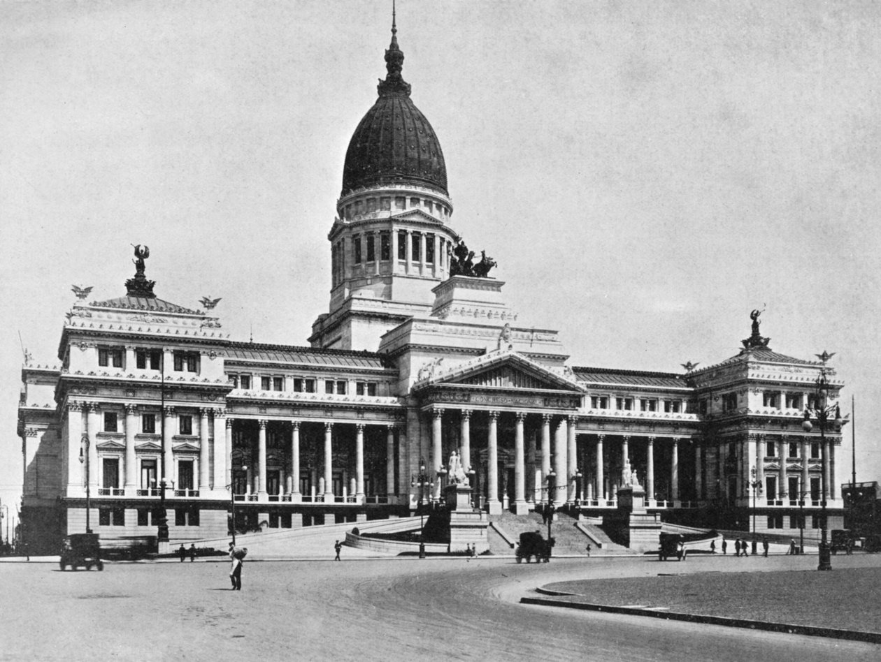 Argentijnse Congreshal, Buenos Aires, Argentinië door Unbekannt