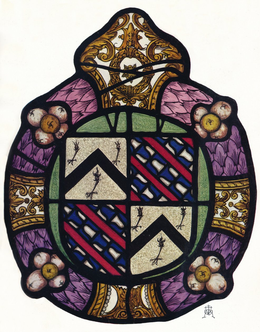 Wapens van Sir Reginald Bray, K.G. door Unbekannt