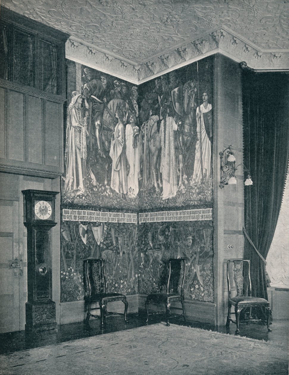 Arras Tapijt in Stanmore Hall, 1898-9 door Unbekannt
