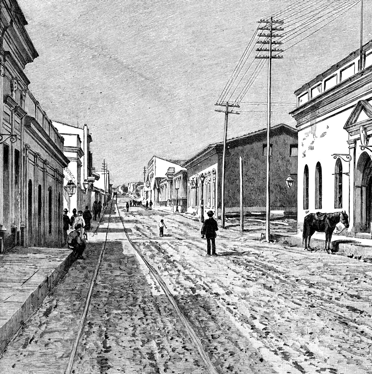 Asuncion, Paraguay, 1895 door Unbekannt