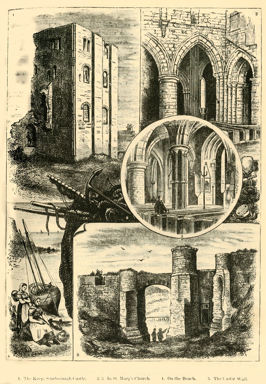 In Scarborough, 1898 door Unbekannt