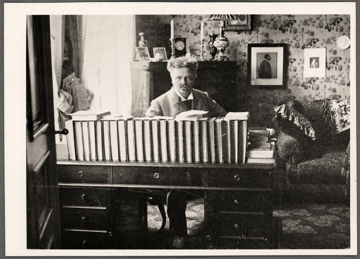 August Strindberg door Unbekannt