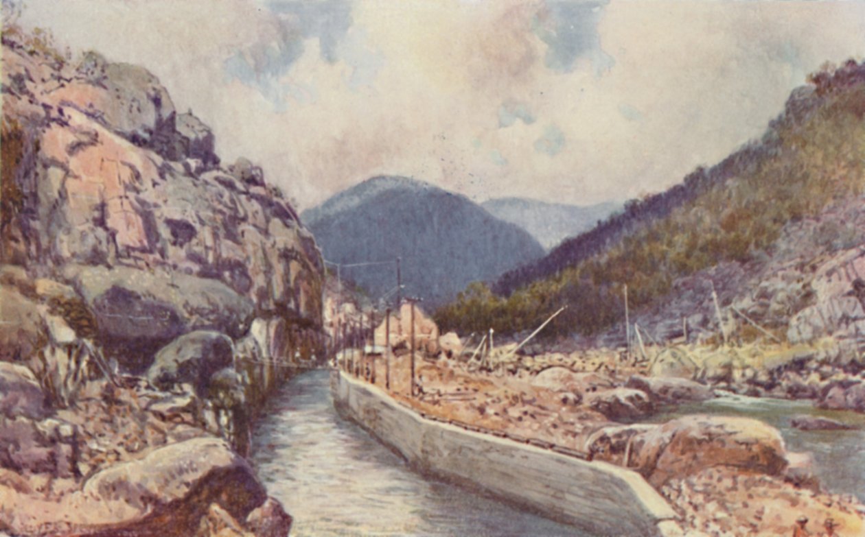Australische Irrigatiewerken, 1923 door Unbekannt