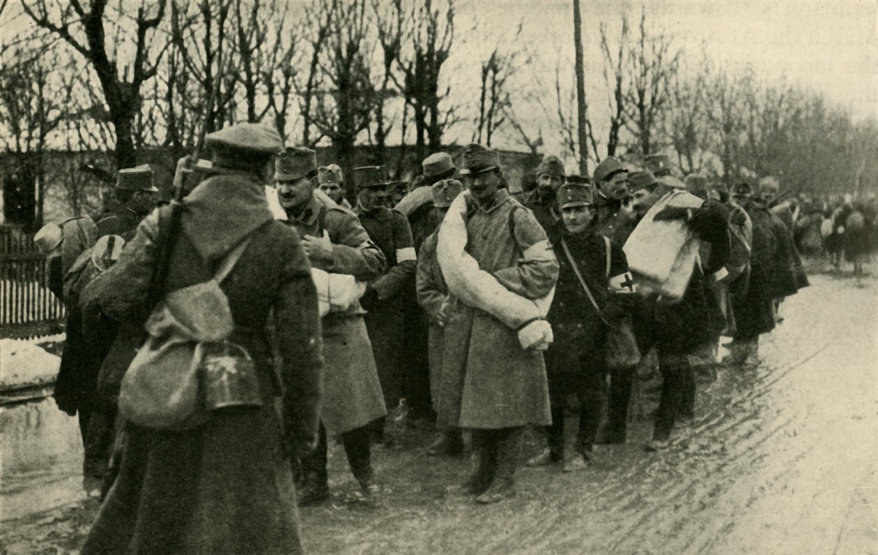 Oostenrijkse gevangenen, Przemysl, maart 1915, ca. 1920 door Unbekannt