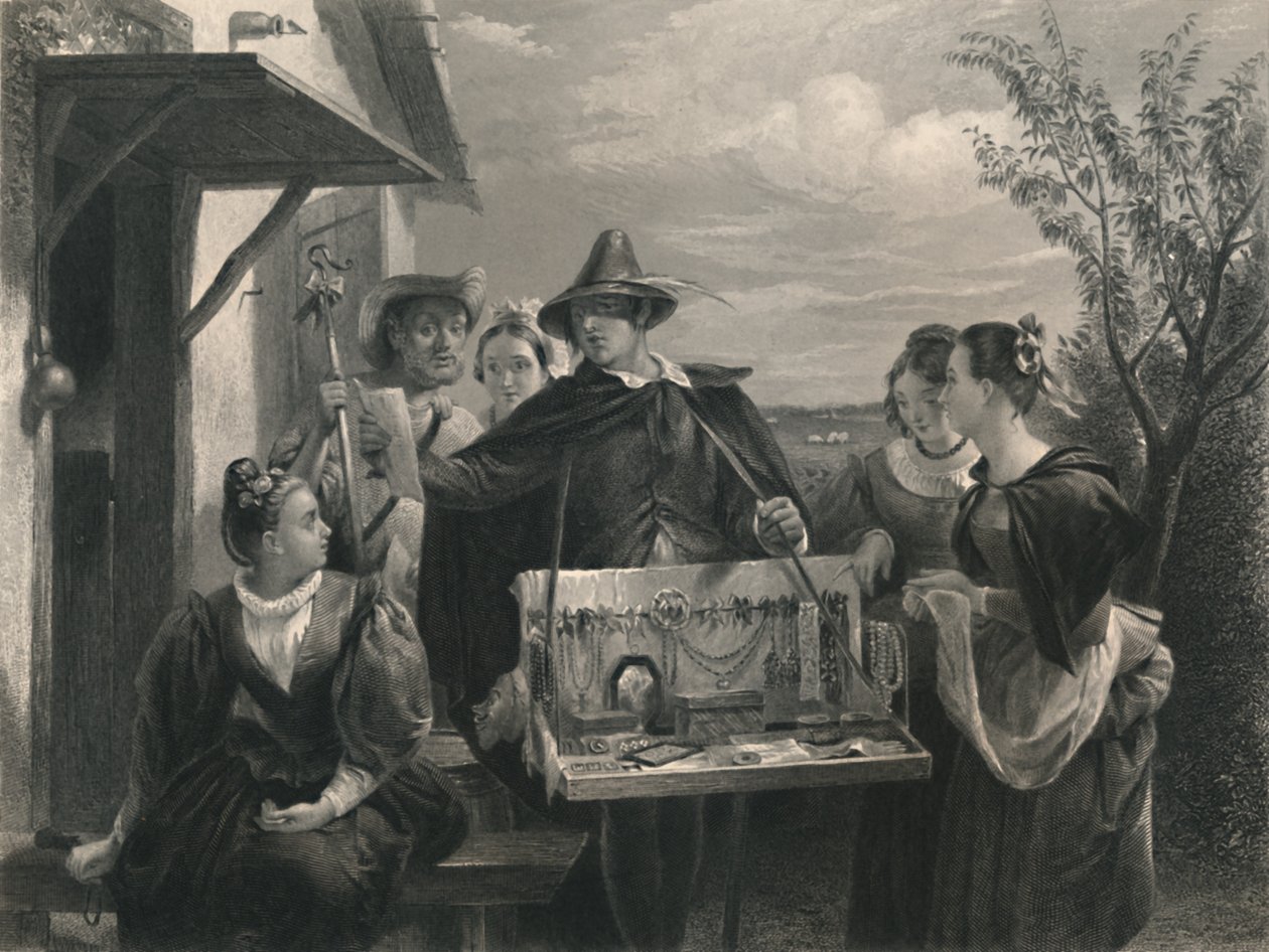 Autolycus Het Wintersprookje, ca. 1870 door Unbekannt