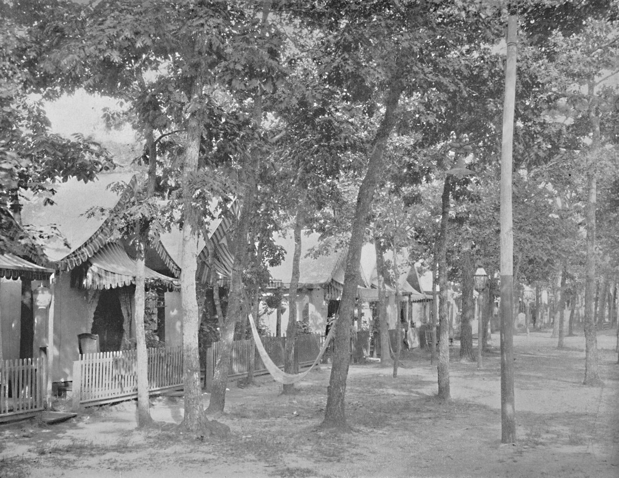 Laan van Tenten, Ocean Grove, New Jersey, c1897 door Unbekannt