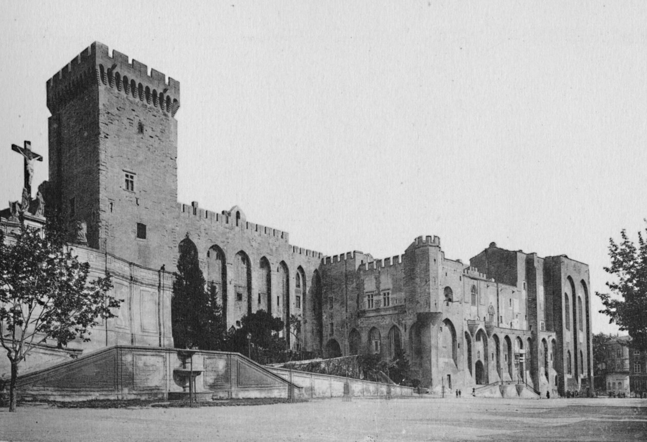 Avignon - Pausenpaleis, c1925 door Unbekannt