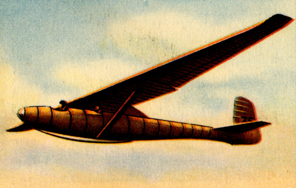 B.9 zweefvliegtuig, 1932 door Unbekannt