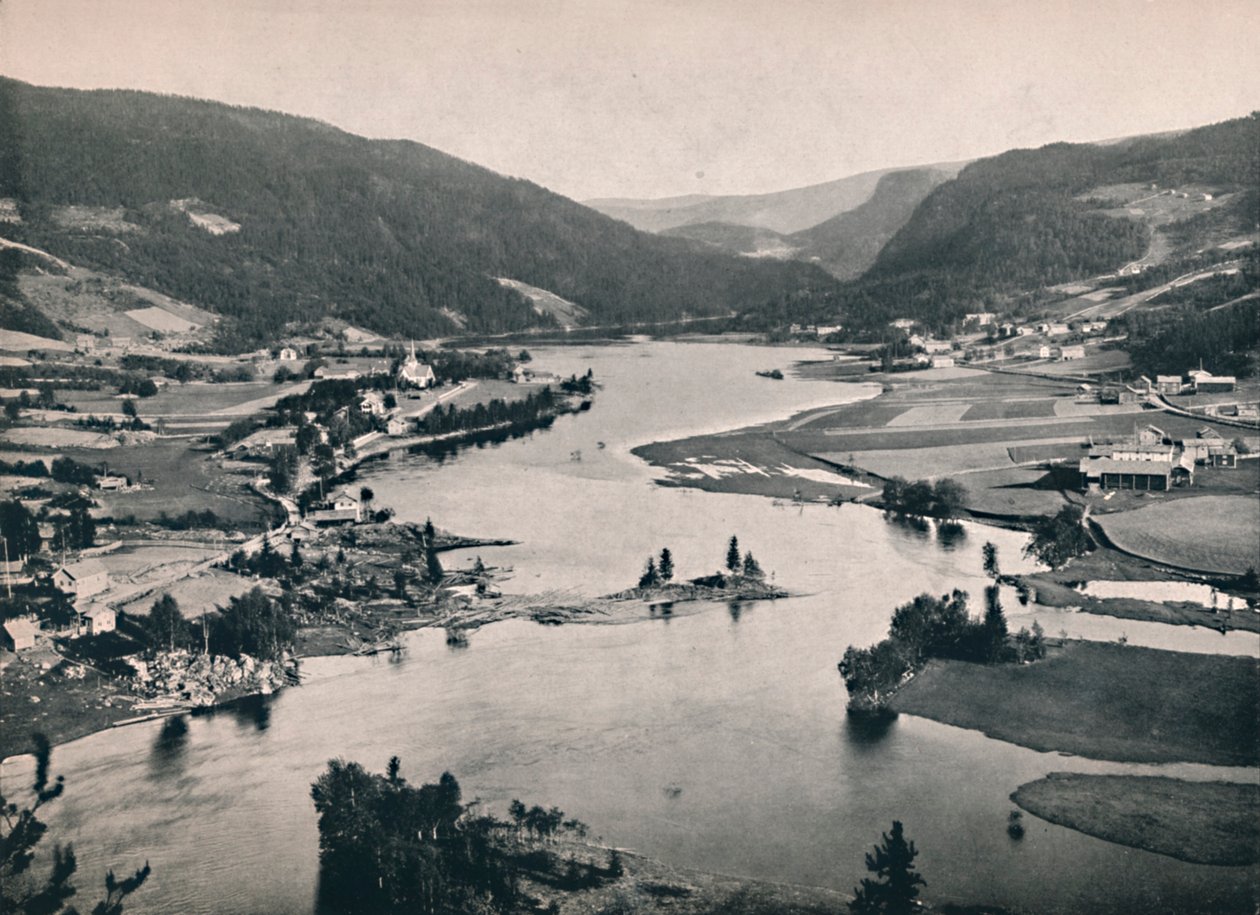 Bagn, Valdres, 1914 door Unbekannt
