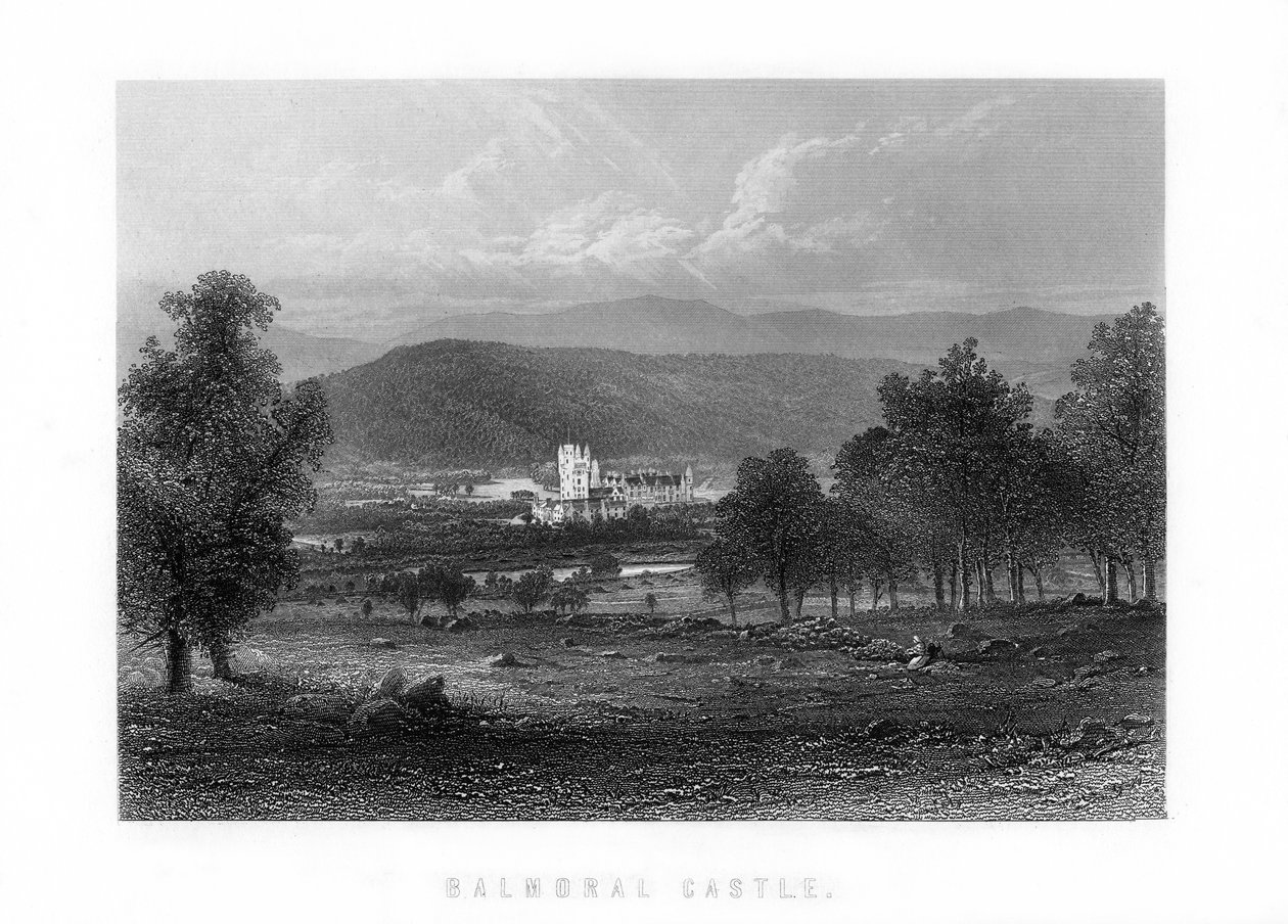 Balmoral Kasteel, Aberdeenshire, Schotland, 1899 door Unbekannt