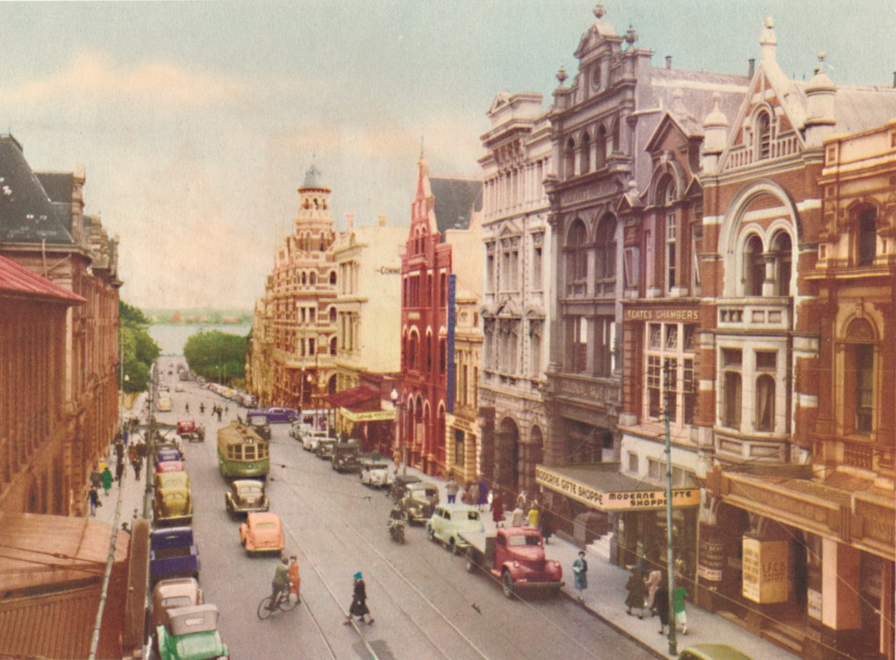 Barrackstraat, ca. 1947 door Unbekannt