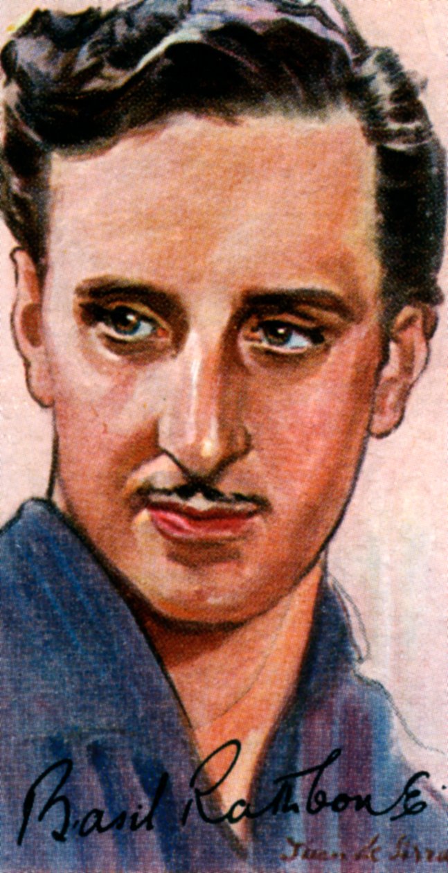 Basil Rathbone, Engelse acteur door Unbekannt