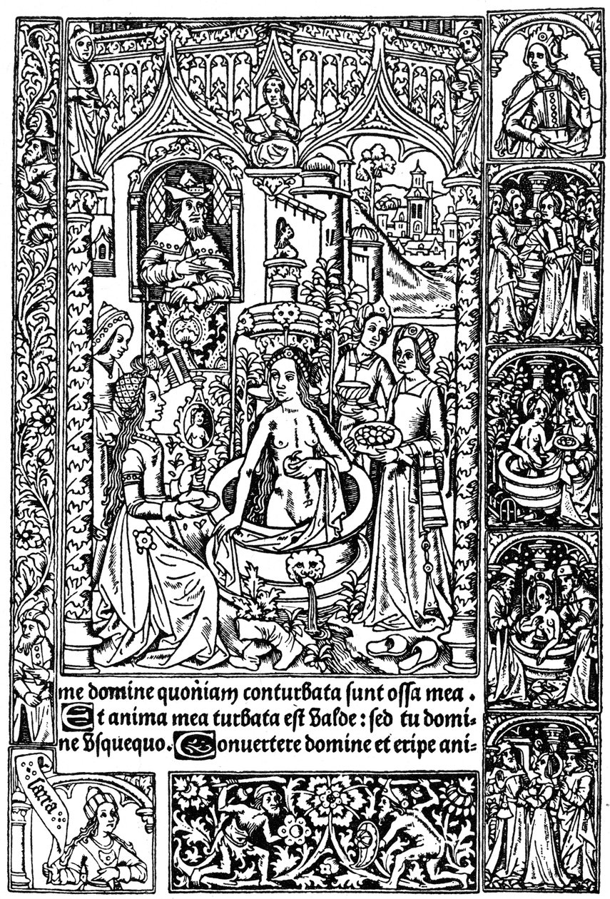 Bathsheba, 1498 door Unbekannt