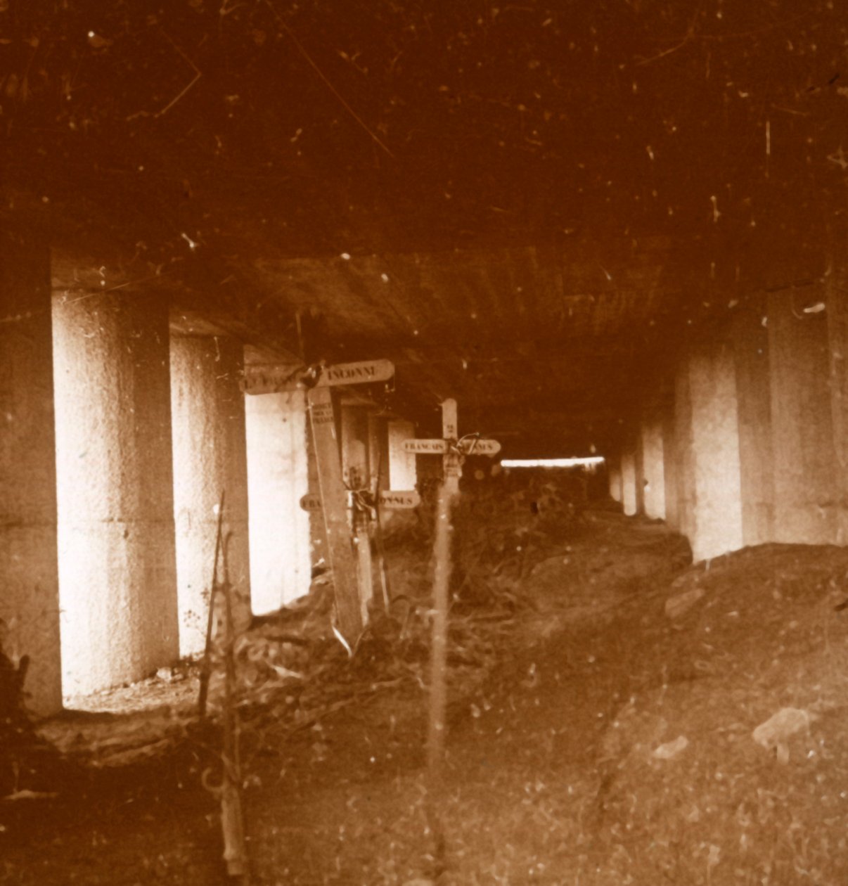 Bajonet Loopgraaf, Verdun, Noord-Frankrijk, ca. 1916-1918 door Unbekannt