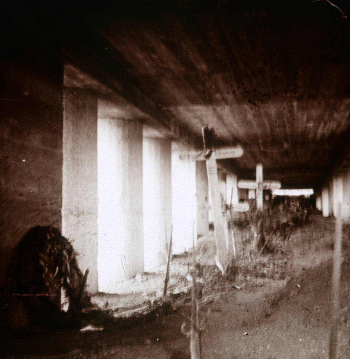 Bajonetloopgraaf, Verdun, Noord-Frankrijk, ca. 1916-ca. 1918 door Unbekannt