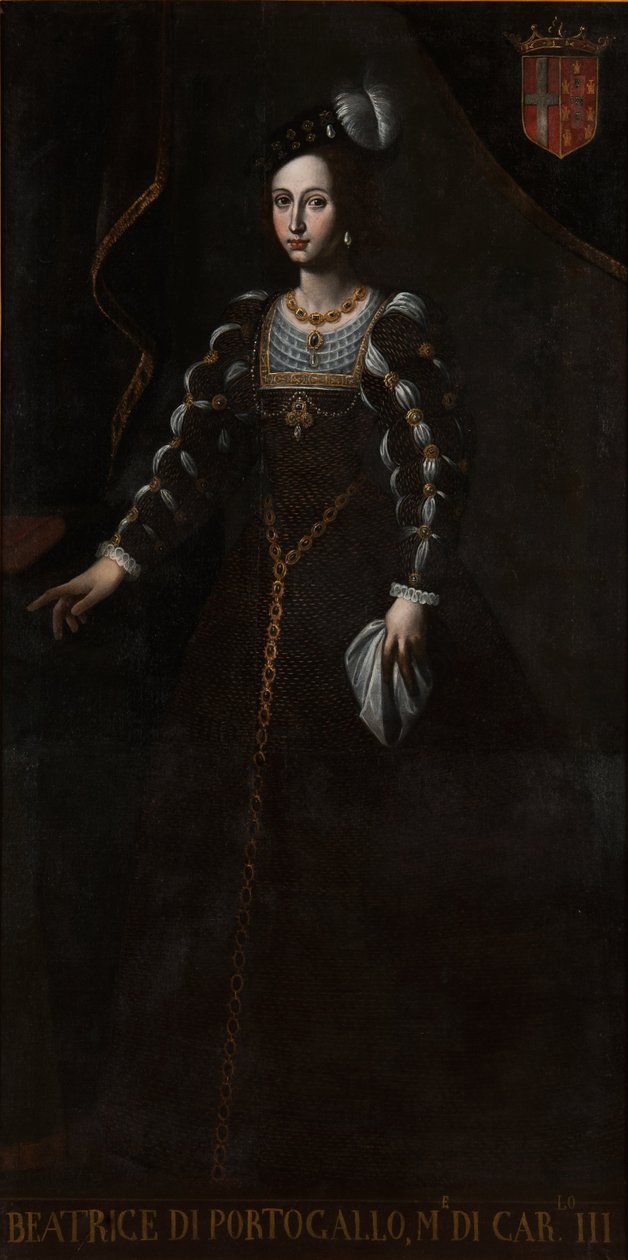 Beatrice van Portugal 1504-1538, hertogin van Savoye door Unbekannt