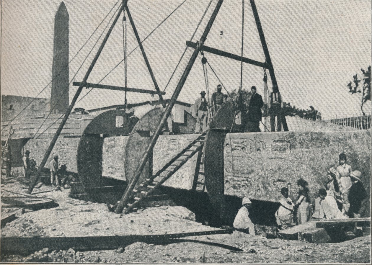 Begin van het raamwerk, 1877, 1910 door Unbekannt