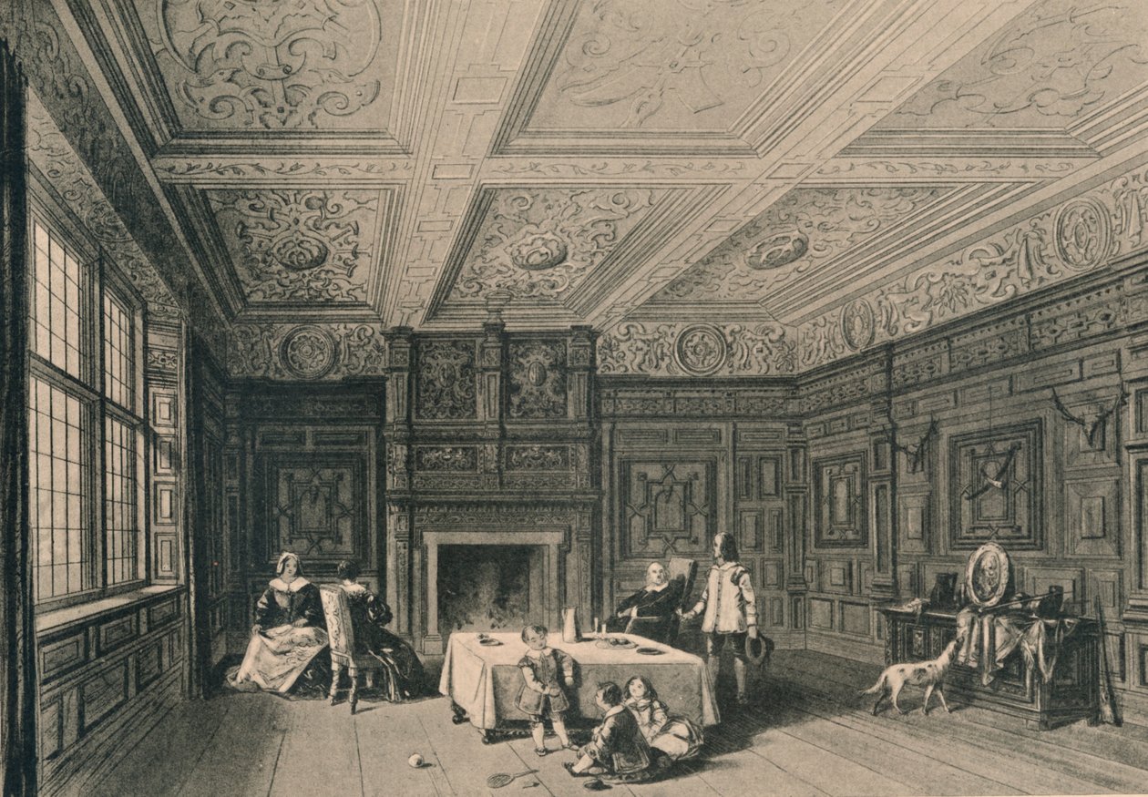 Benthall Hall, Shropshire, 1915 door Unbekannt