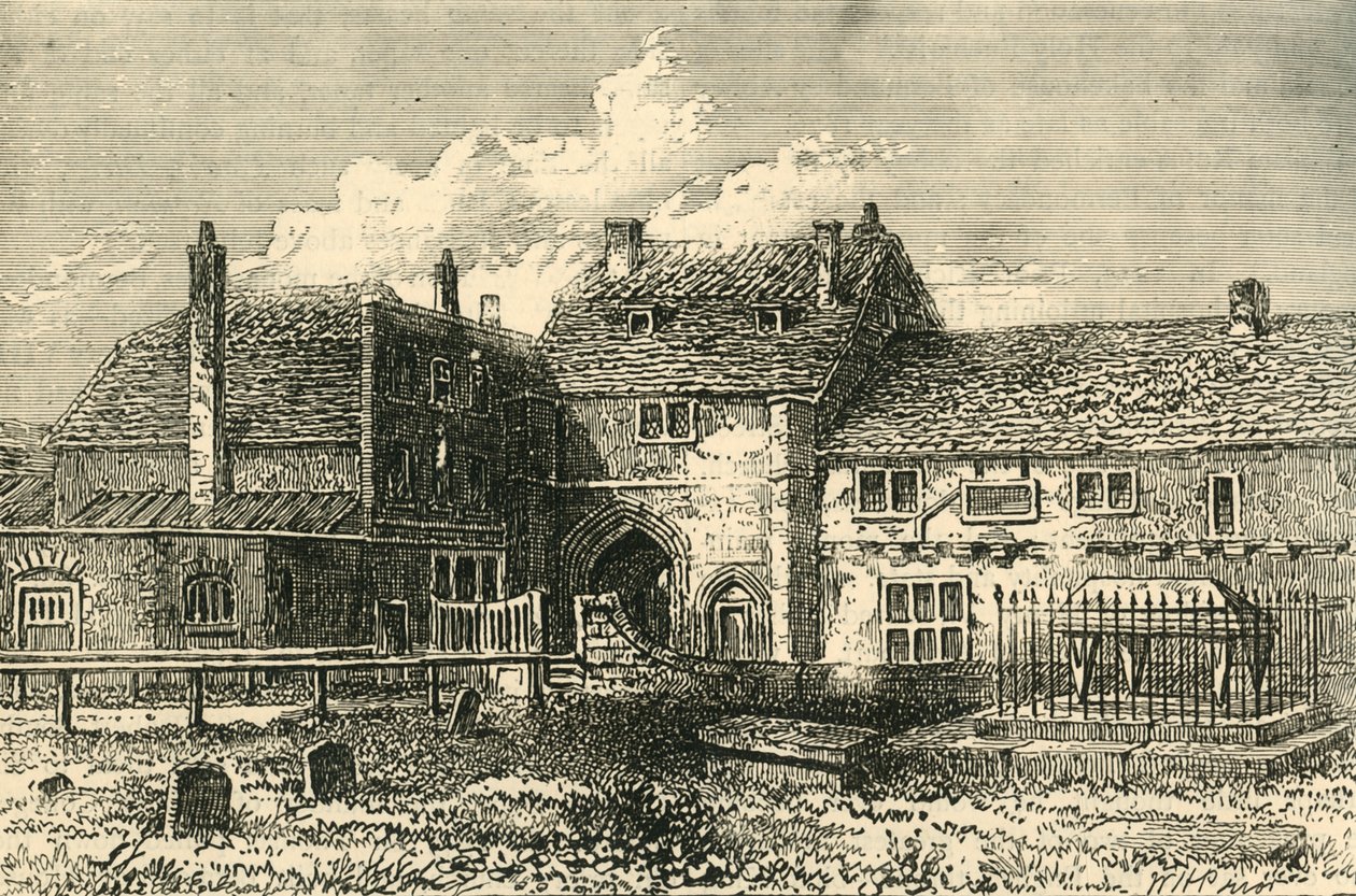 Bermondsey Abbey, 1790, c1878 door Unbekannt