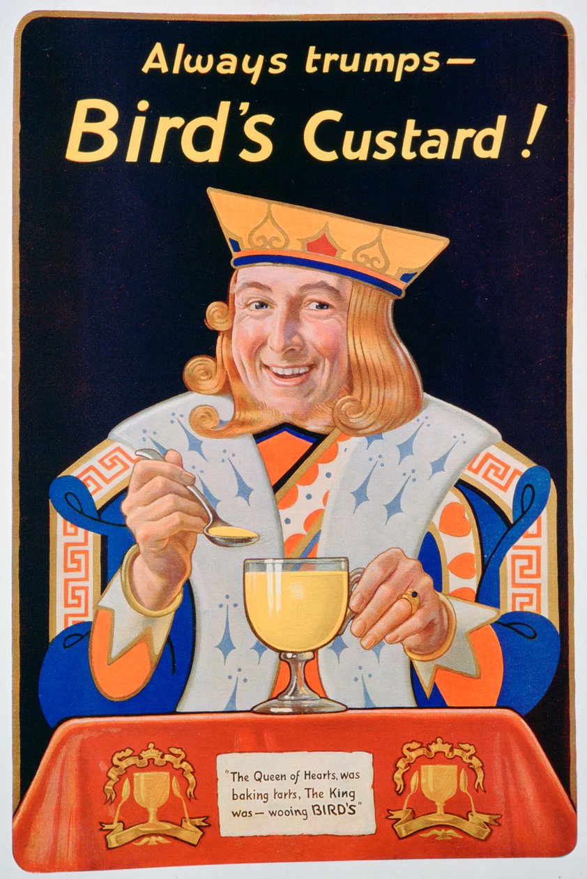 Birds Custard advertentie, 1927 door Unbekannt