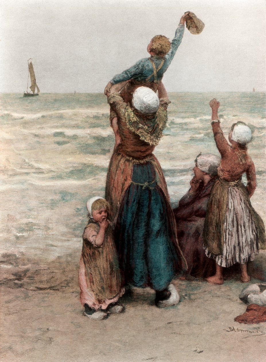 Bon Voyage!, 1889 door Unbekannt