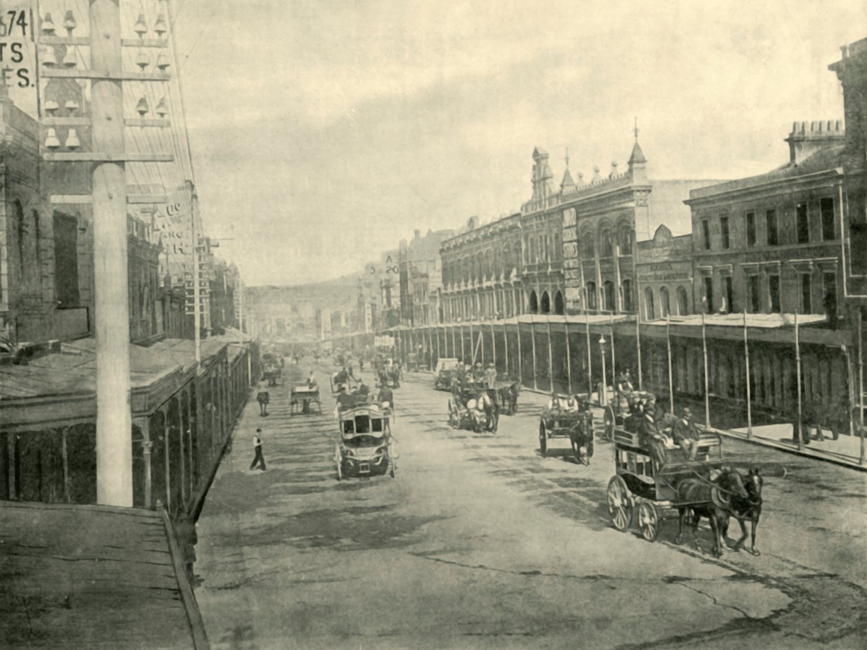 Brickfield Hill, Sydney, 1901 door Unbekannt
