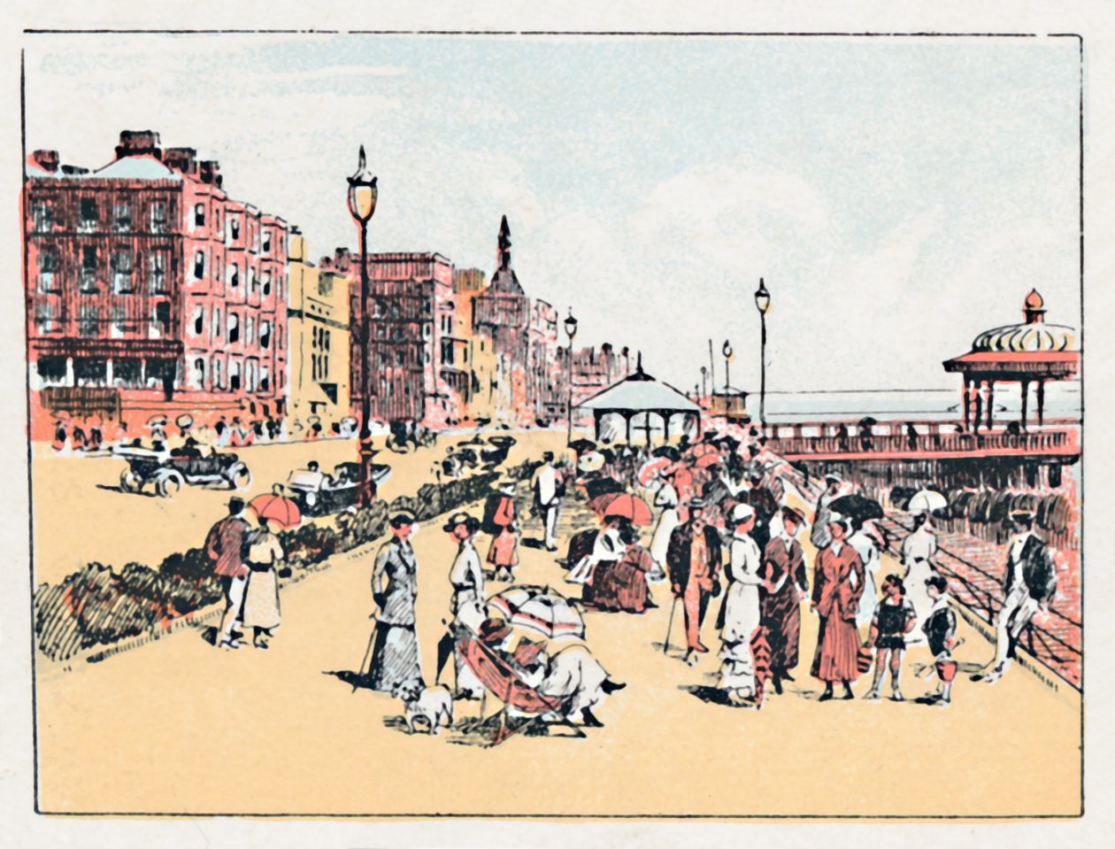 Brighton, c1910 door Unbekannt