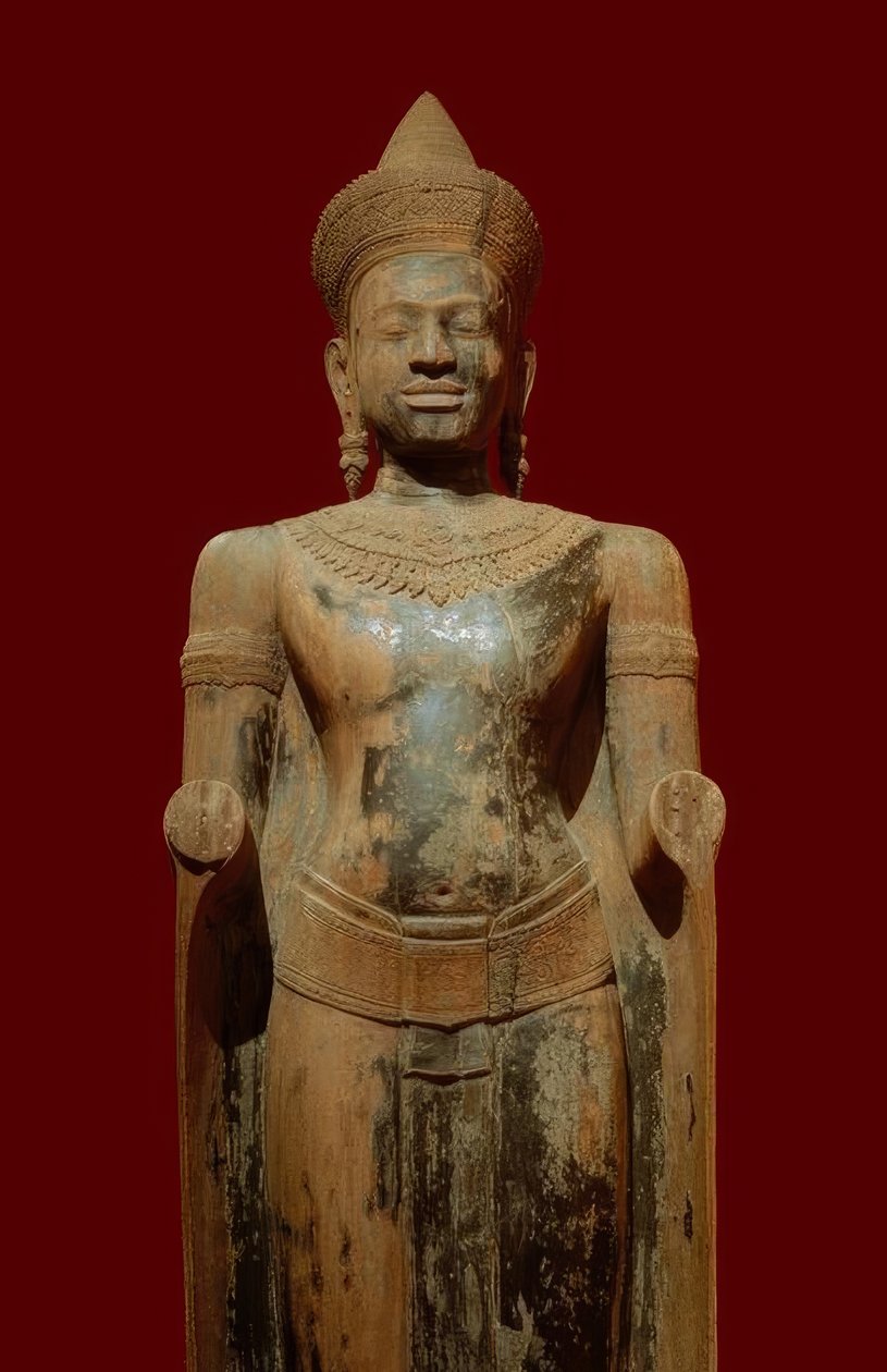 Boeddha Khmer-kunst, Post-Angkor Periode, 16e eeuw door Unbekannt