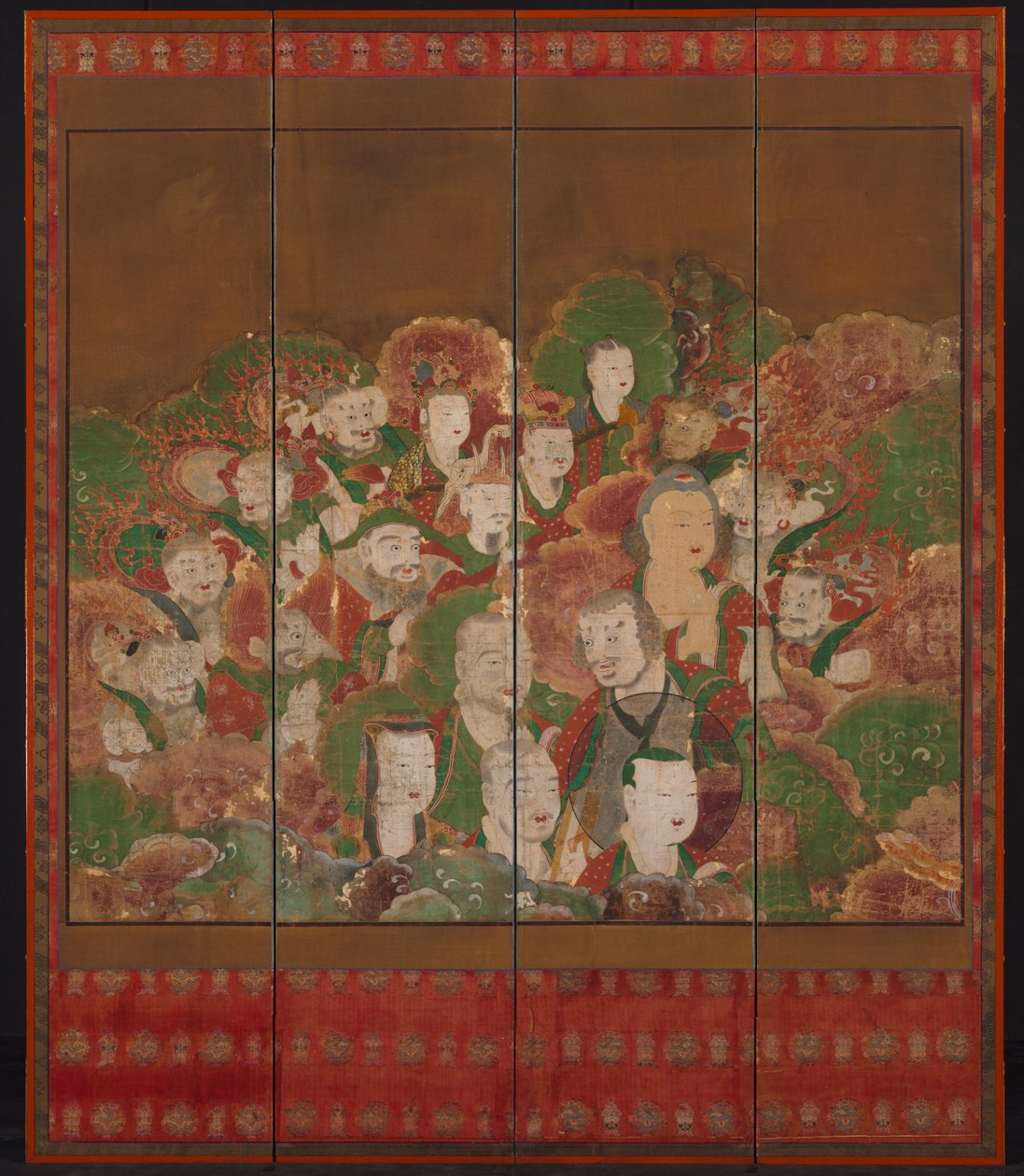 Boeddhistische Godheden, 1700s-1800s door Unbekannt