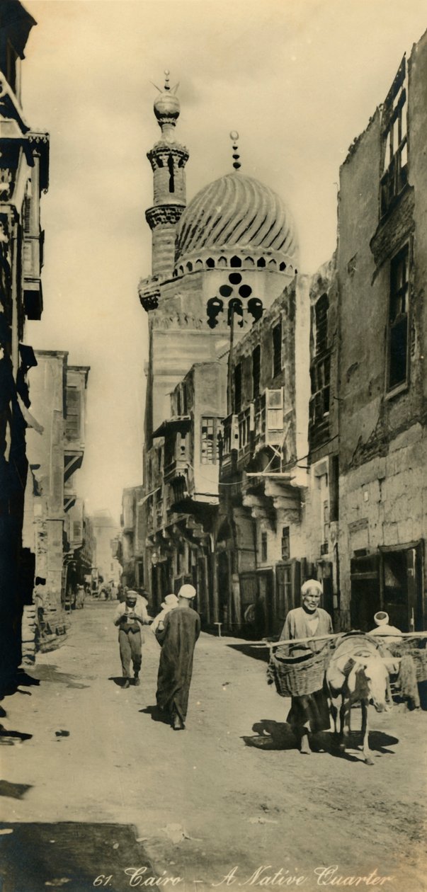 Caïro - Een inheemse wijk, ca. 1918-1939 door Unbekannt