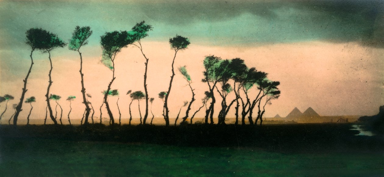 Caïro: De Piramides, ca. 1918-ca. 1939 door Unbekannt