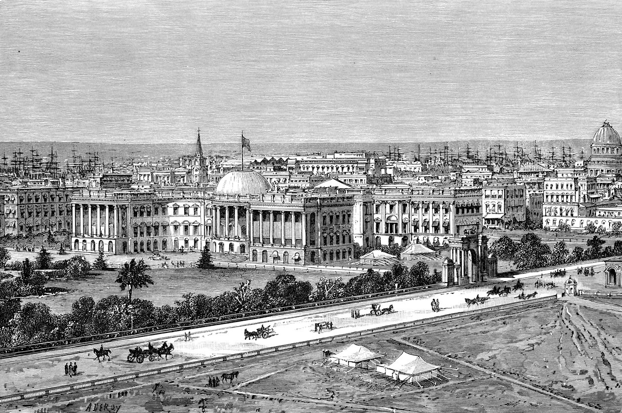 Calcutta, India, 1895 door Unbekannt