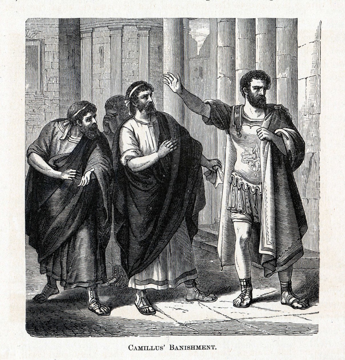 Camillus Verbanning, 1882 door Unbekannt
