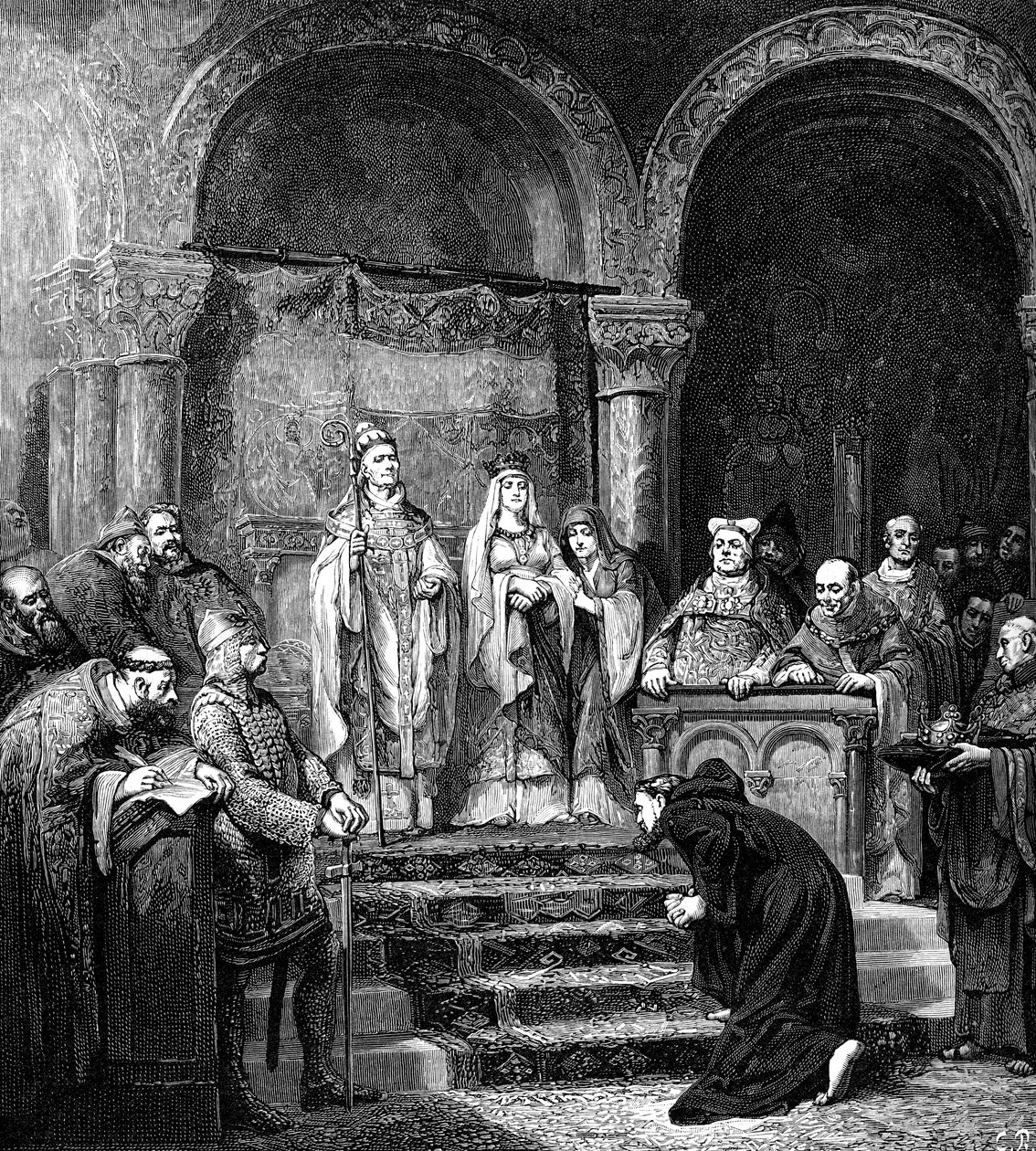 Canossa, 1878 door Unbekannt