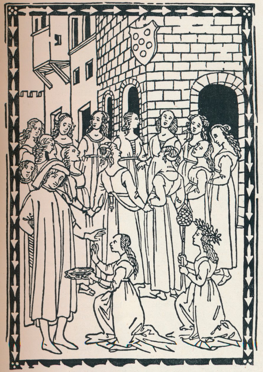 Canzone A Ballo, 1568, 1917 door Unbekannt