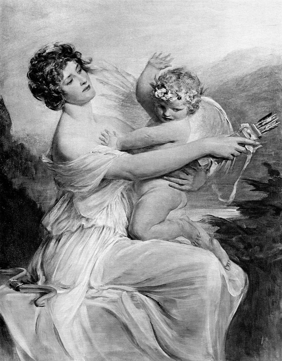 Gevangen Cupido, 1899 door Unbekannt