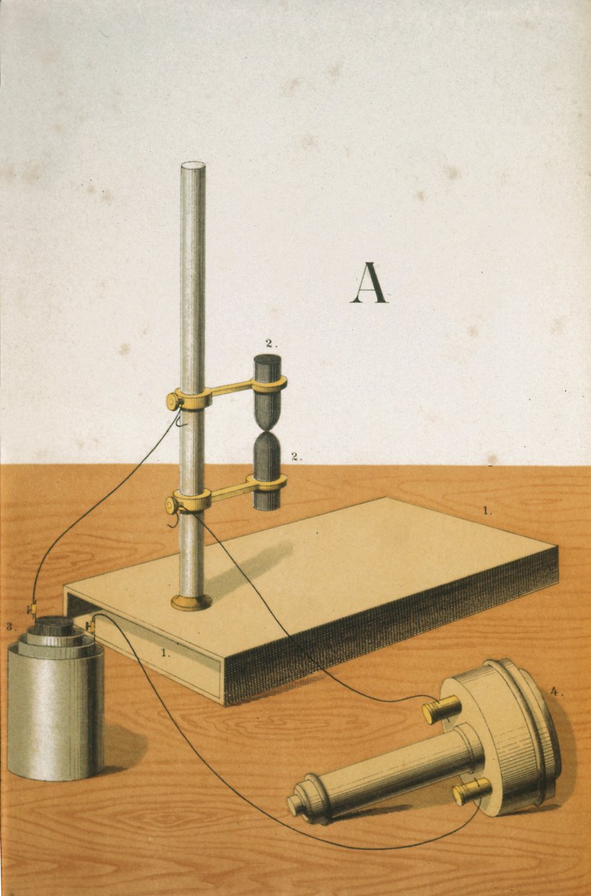 Koolstofmicrofoon, 1882 door Unbekannt