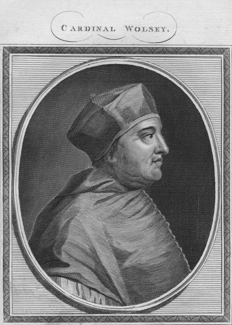 Kardinaal Wolsey door Unbekannt