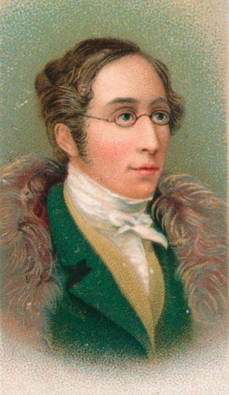 Carl Maria von Weber 1786-1826, Duitse componist door Unbekannt