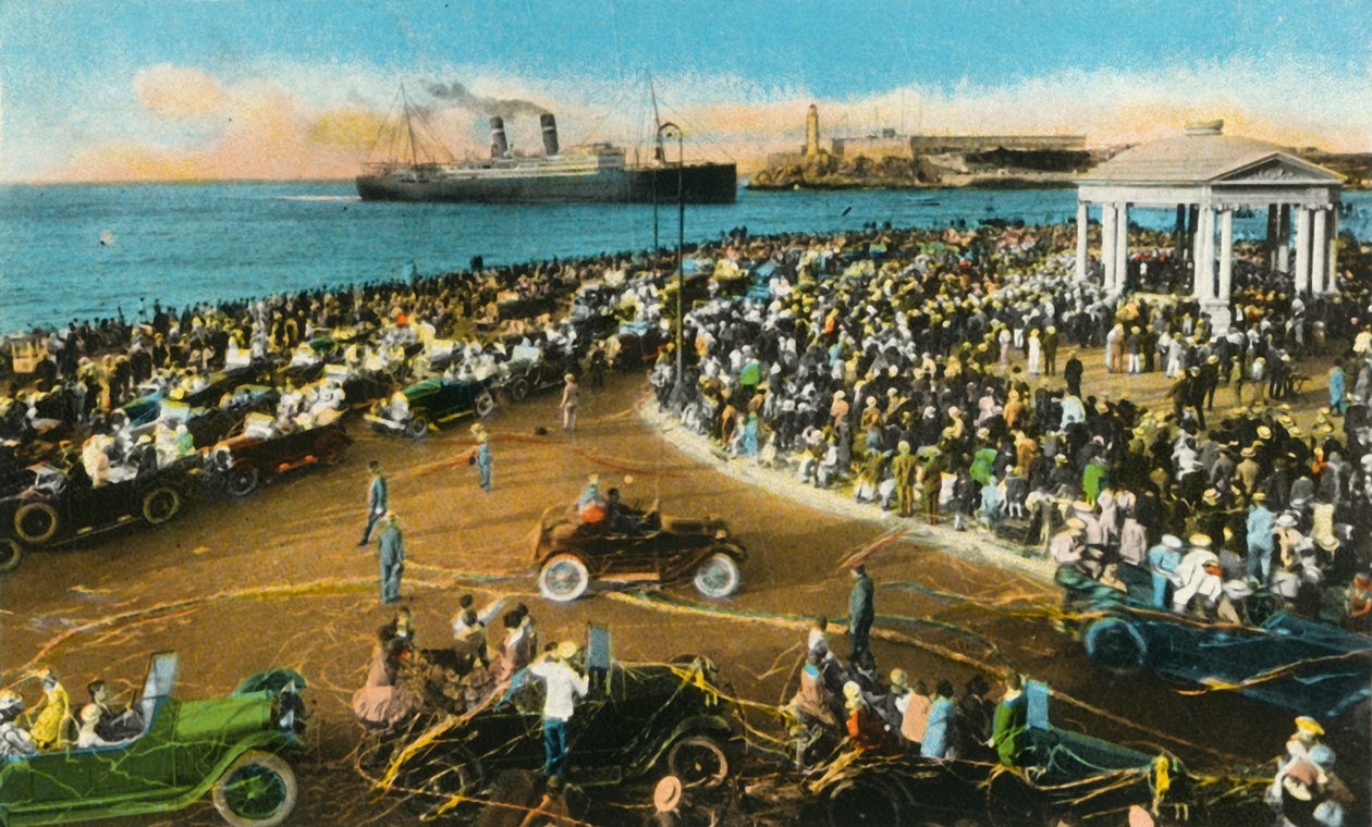 Carnavalsperiode, Havana, Cuba, ca. 1920s door Unbekannt
