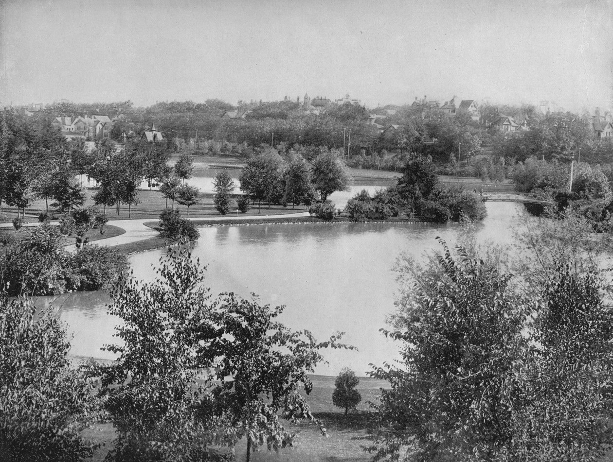 Central Park, Minneapolis door Unbekannt