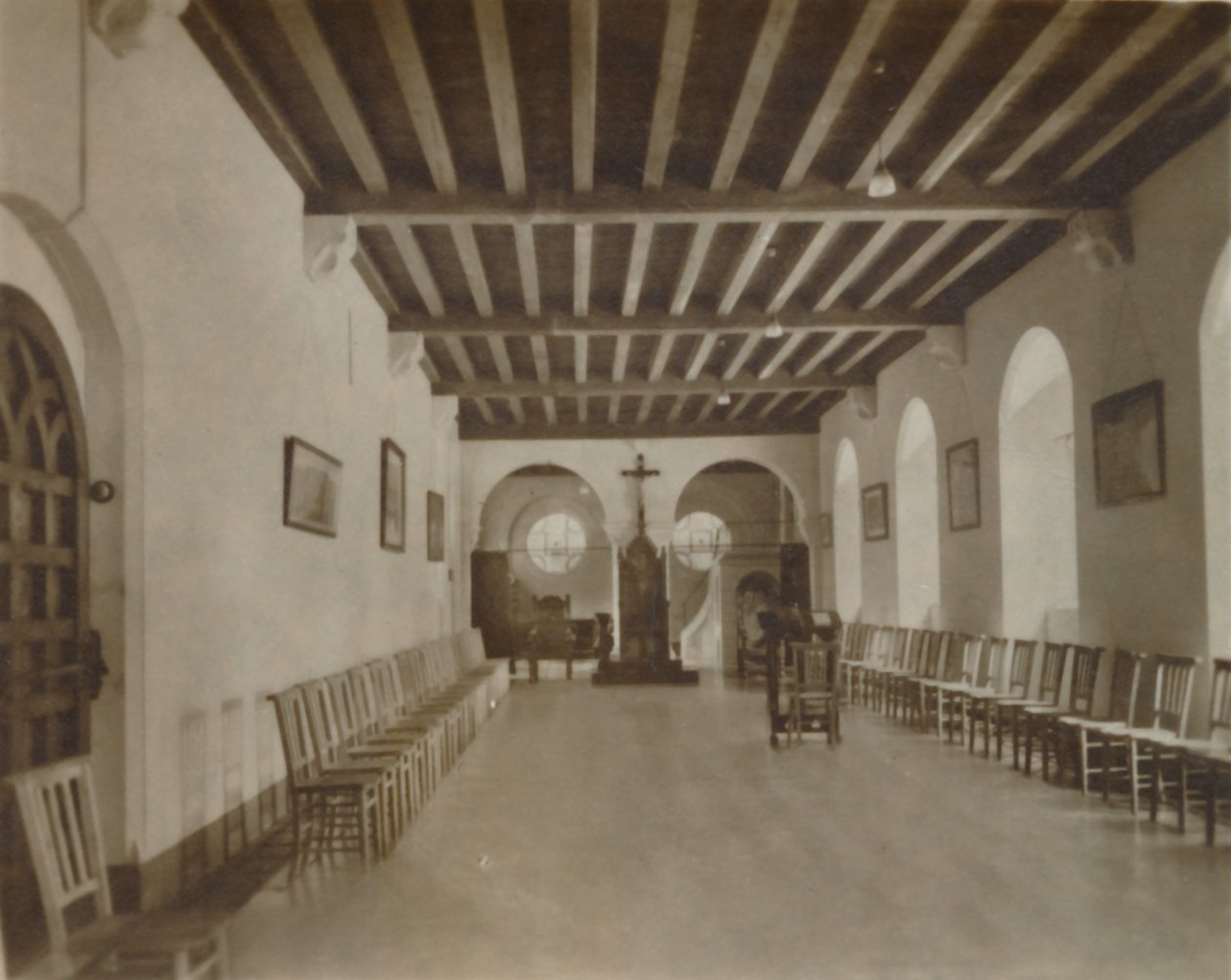 Kapittelzaal, Buckfast Abbey, eind 19e-begin 20e eeuw door Unbekannt