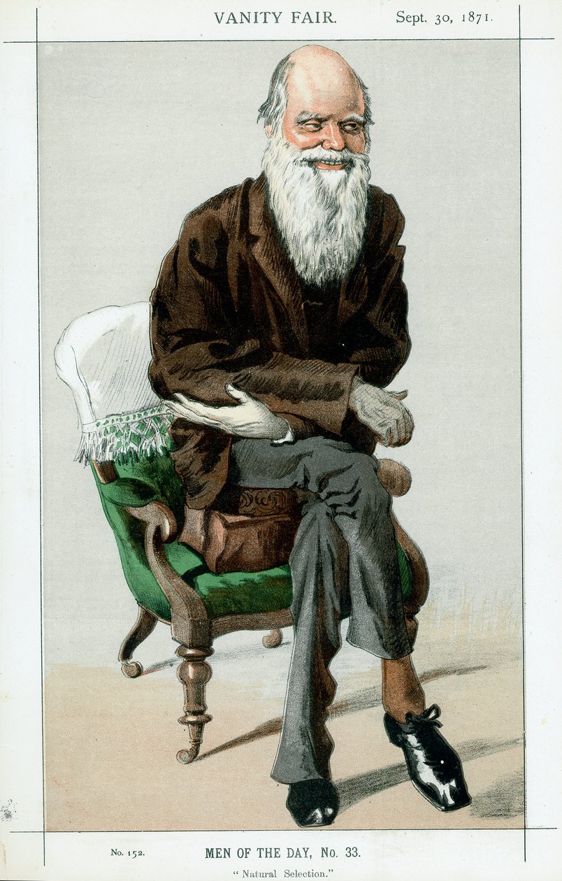 Charles Darwin, Engelse natuuronderzoeker door Unbekannt