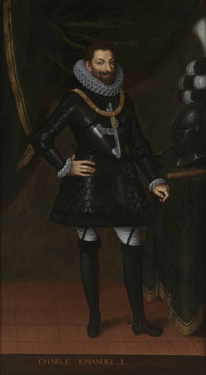 Karel Emanuel I 1562-1630, Hertog van Savoye door Unbekannt